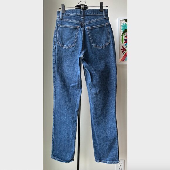 Abercrombie & Fitch The '90s Curve Love Straight Ultra High Rise - Size 27/4 - Picture 6 of 7